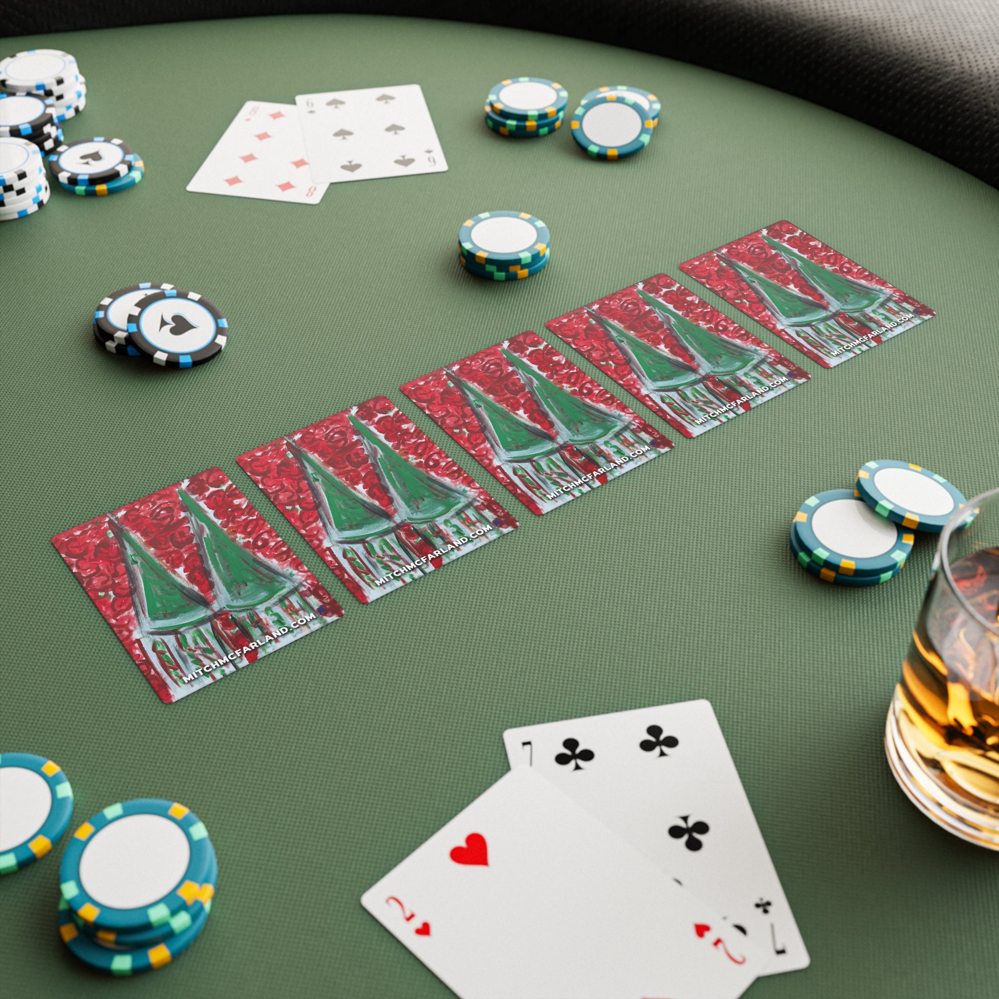 Roses MM Poker Cards
