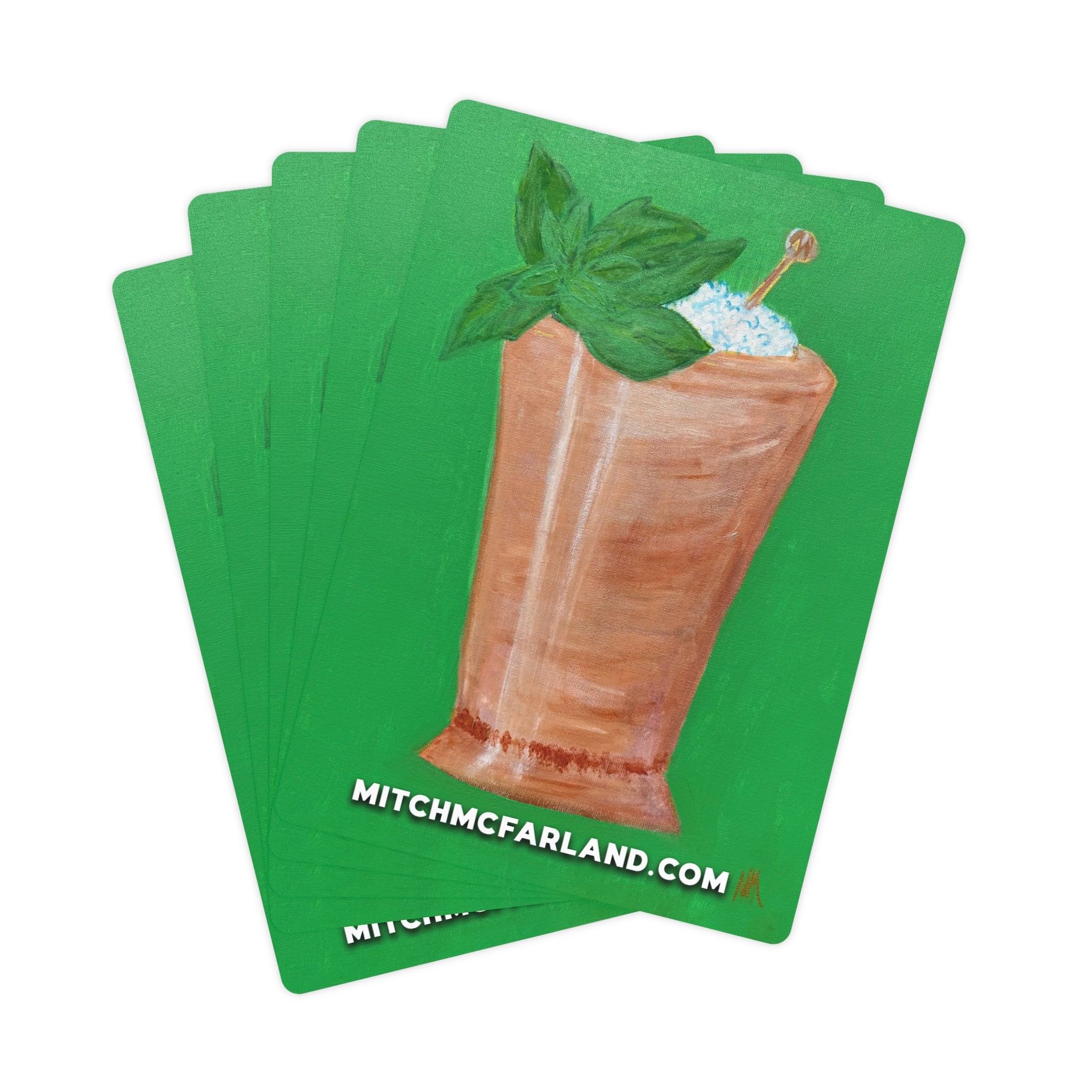 Mint Julep MM Poker Cards