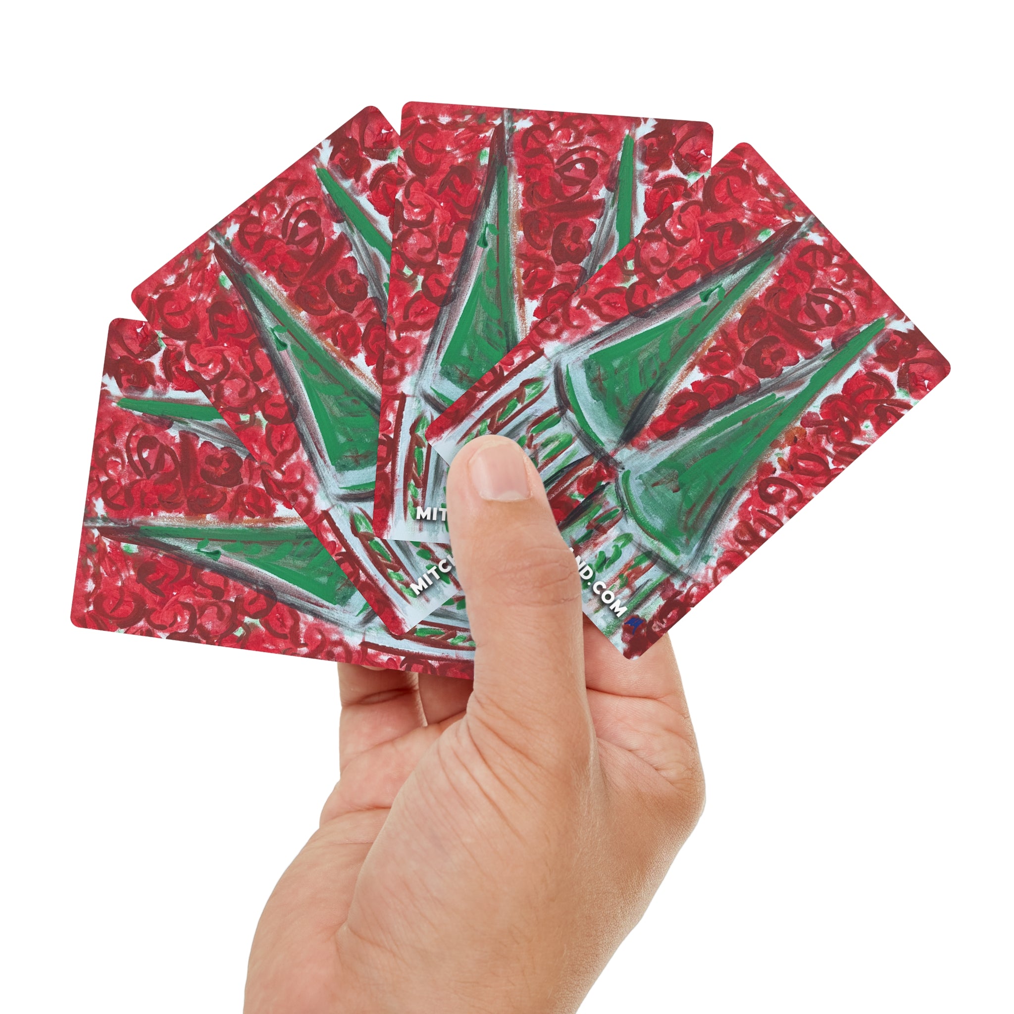 Roses MM Poker Cards