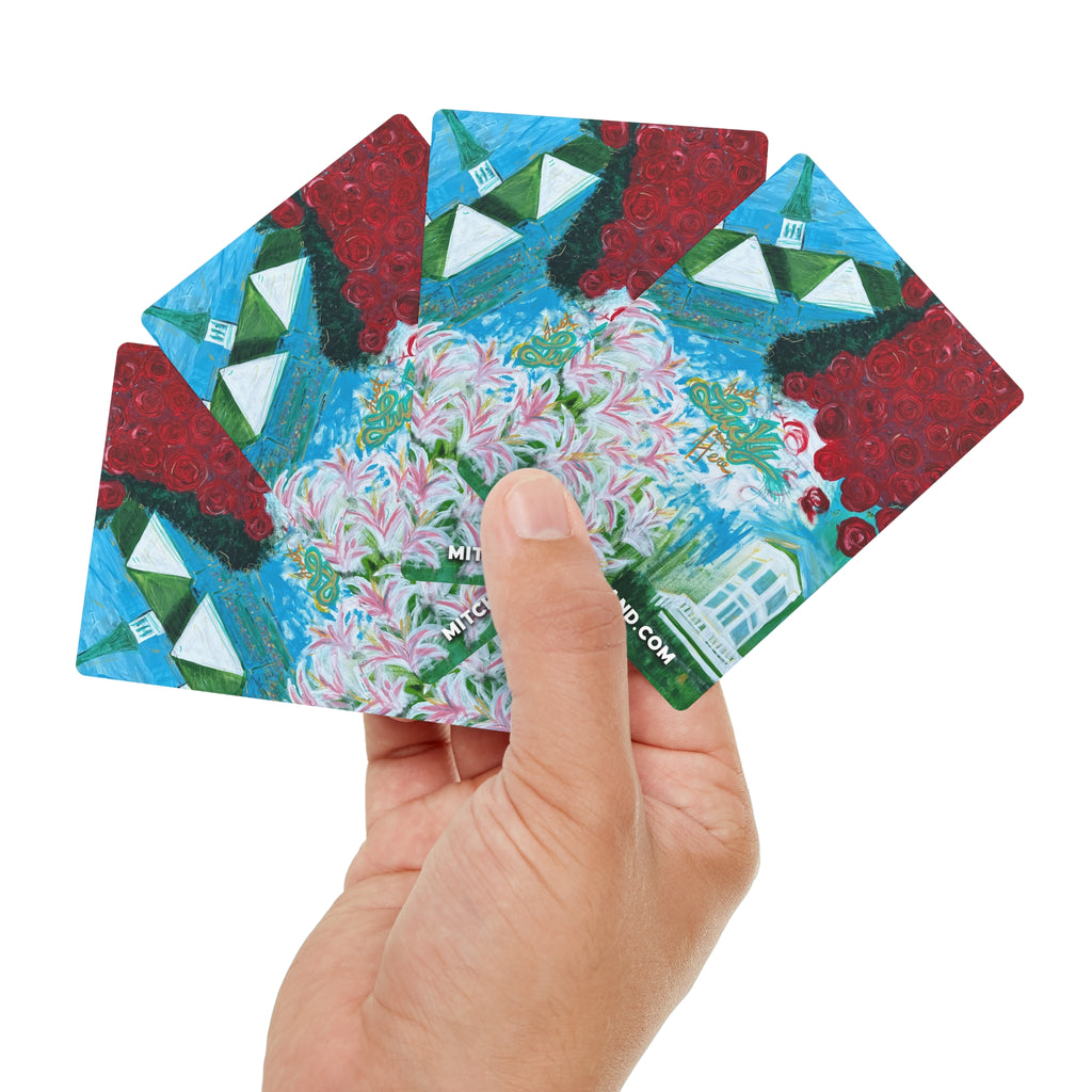Just Lucky To Be Here MM Poker Cards