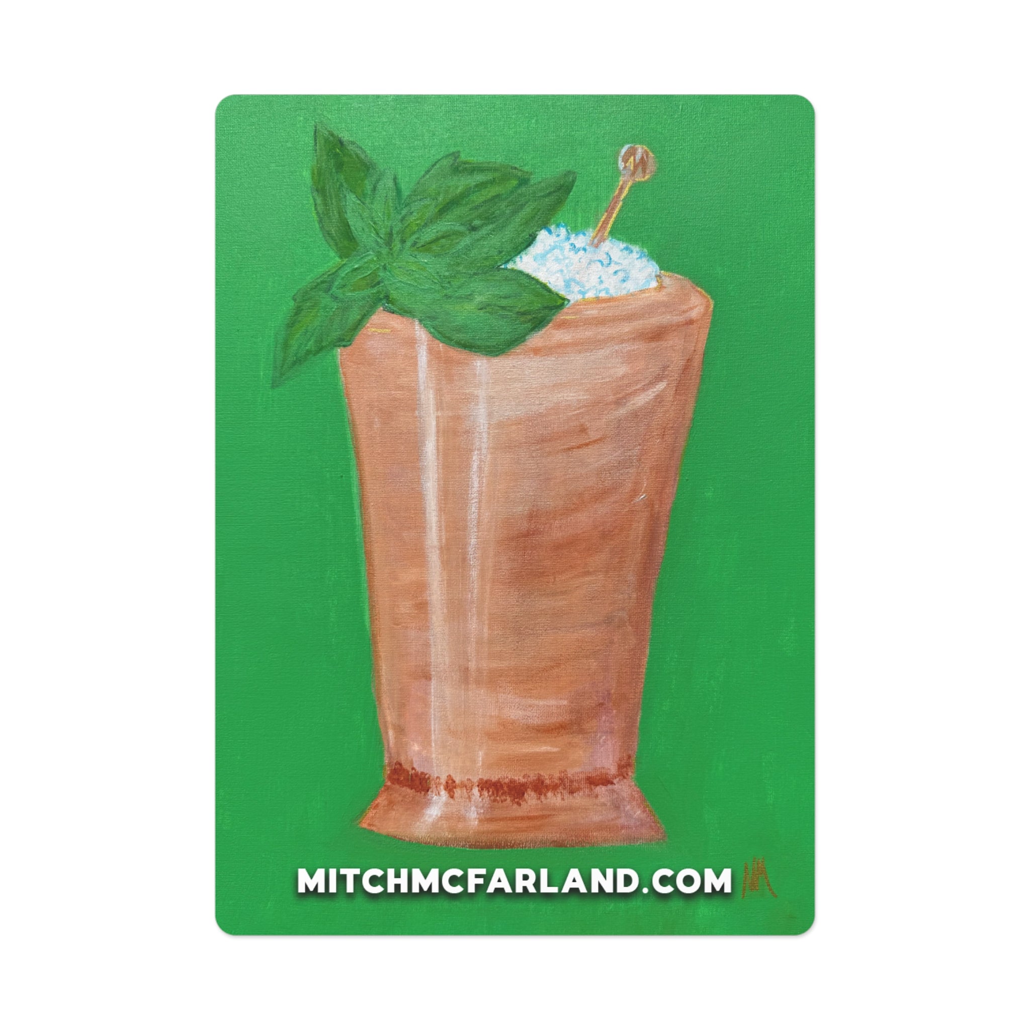 Mint Julep MM Poker Cards