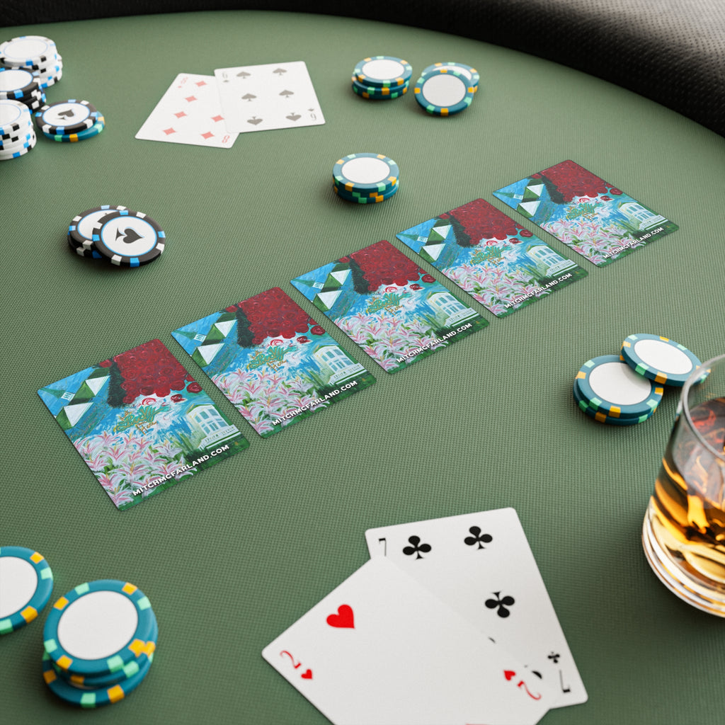 Just Lucky To Be Here MM Poker Cards